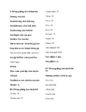 Từ vựng ôn tập tiếng Anh Từ vựng ôn tập tiếng Anh IOE 3-4-5 môn English | Trường Đại Học Tây Nguyên