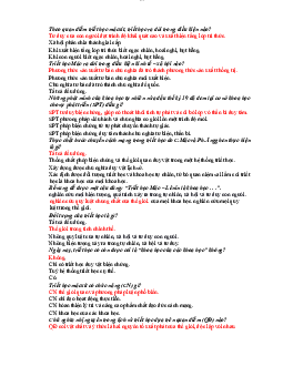 TOP 200 Câu hỏi trắc nghiệm Triết học Mác - Lênin (có đáp án)