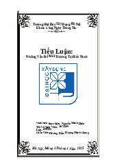 Những Vấn Đề Môi Trường Tại Bắc Ninh | Tiểu luận Môn Môi trường và phát triển bền vững  - Đại học Xây Dựng Hà Nội