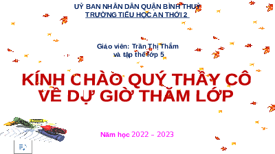 Giáo án điện tử Mĩ thuật 5 Chủ đề 12 Cánh diều: Thử nghiệm và sáng tạo với các chất liệu