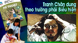 Giáo án điện tử Mĩ Thuật 8 Bài 3 Chân trời sáng tạo: Tranh chân dung theo trường phái biểu hiện