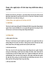 Đoạn văn nghị luận về tình bạn hay nhất kèm dàn ý chi tiết | Ngữ văn 12