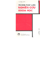 Phương pháp nghiên cứu khoa học | Cao Hữu Đàm