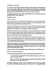 Ôn Tập Vấn Đề 1, 2, 3, 4 Môn Tâm lý học đại cương | Trường Đại học Luật Hà Nội