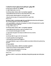 Các loại hình doanh nghiệp theo Luật doanh nghiệp 2020 môn Luật doanh nghiệp | Trường Đại học Kinh Doanh và Công Nghệ Hà Nội