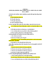 Bộ 85 câu hỏi đã duyệt môn kinh tế chính trị Mác – Lênin | Đại học Văn Lang
