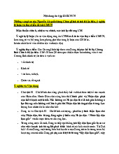 Nội dung Ôn tập LSĐVN/  Trường đại học Nguyễn Tất Thành