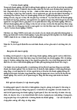 Tài liệu về văn hóa doanh nghiệp môn Quản trị học đại cương | Đại học Thăng Long
