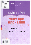 Sách Giáo trình môn Triết học Mác - Lênin | Trường Đại học Lao động - Xã hội