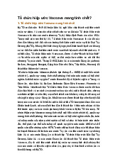 Tổ chức hiệp ước Vacsava mang tính chất?