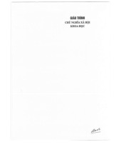 Giáo trình Môn Chủ nghĩa xã hội khoa học | Đại học Mỹ thuật Công nghiệp