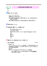 Giao án Lập Kế Hoạch Học Tập Cấp 3_ Kỹ Năng Quản Lý Thời Gian môn Kỹ năng mềm  - trường đại học Khoa học xã hội và nhân văn- Đh Quốc Gia Thành phố Hồ Chí Minh.