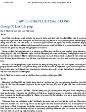 Chương IX: khái niệm và hệ thống chính trị việt nam môn Pháp luật đại cương| Trường Đại học Ngoại Thương