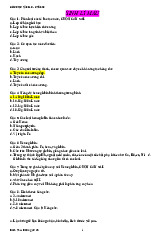 Trắc nghiệm sinh lý máu | Đại học Y Dược Cần Thơ