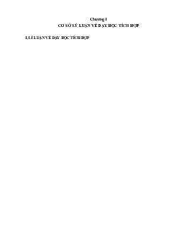 Tiểu luận "Dạy học tích hợp Toán học và Tự nhiên - Xã hội ở Tiểu học"