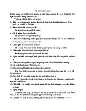 Câu hỏi và đáp án Vĩ mô nâng cao - Môn Kinh tế vĩ mô - Đại Học Kinh Tế - Đại học Đà Nẵng