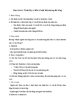 Soạn bài Trình bày ý kiến về một hiện tượng đời sống - Cánh Diều 6