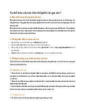 Xu thế toàn cầu hóa trên thế giới là hệ quả của