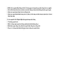 Một số câu hỏi về sự tồn tại của con người  | Đại học Sư Phạm Hà Nội