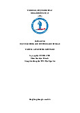 Báo cáo học phần Tiếng anh chuyên ngành kế toán | Trường Đại học Đồng Tháp
