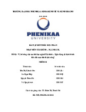 Vị trí công việc sau khi học ngành Tài chính – Ngân hàng và hành trình tiến đến mục tiêu thành công | Bài tập lớn kết thúc học phần Nhập môn Tài chính - Ngân hàng | Trường Đại học Phenikaa