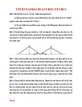 70 Bài Toán Thực Tế Cấp Trung Học Cơ Sở