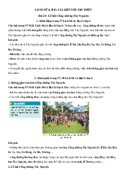 Lịch Sử và Địa Lí lớp 4 Bài 23: Lễ hội Cồng chiêng Tây Nguyên Kết nối tri thức