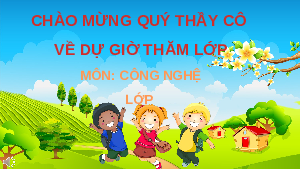 Giáo án điện tử Công nghệ 4 Bài 7 Cánh diều: Trồng và chăm sóc hoa trong chậu (tiết 2)