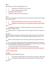 Câu hỏi trắc nghiệm Chương 2 môn Kiểm toán | Đại học Kinh tế Thành phố Hồ Chí Minh