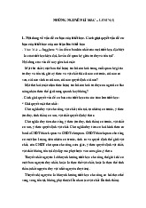 Những nguyên lý - Môn Triết học Mác Lê Nin - Đại Học Kinh Tế - Đại học Đà Nẵng