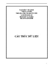 Giáo trình Cấu trúc dữ liệu| Giáo trình môn Cấu trúc dữ liệu và thuật toán| Trường Đại học Bách Khoa Hà Nội