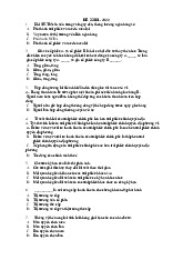Đề 2 2021 2022 - Môn Thị trường và các định chế tài chính - Đại Học Kinh Tế - Đại học Đà Nẵng