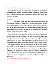 Câu hỏi ôn tập môn pháp luật đại cương  -Trường Đại học văn hóa Hà Nội