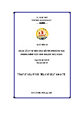 Tóm tắt luận văn - Luật kinh tế | Trường đại học Luật, đại học Huế
