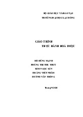Giáo Trình Thực Hành Hóa Dược | Đại học Lạc Hồng