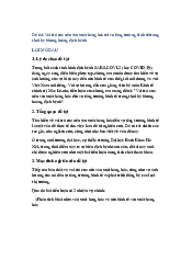 Tiểu luận kinh tế chính trị Mac-Lenin | Trường đại học Bách Khoa Hà Nội