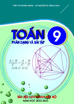 Phân dạng và bài tập Toán 9