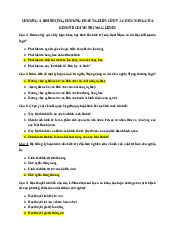 Ôn tập trắc nghiệm môn Kinh tế chính trị Mác - Lênin | Trường Đại học Mở Thành phố Hồ Chí Minh