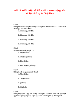 Trắc nghiệm Kinh tế và Pháp luật 10 Bài 14 | Kết nối tri thức