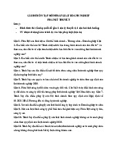 Câu Hỏi Ôn Tập Môn Pháp luật doanh nghiệp | Học viện Chính sách và Phát triển