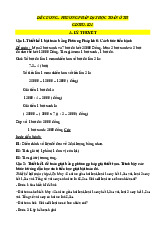 Đề cương Môn Phương pháp dạy học toán | Đại học Sư phạm Hà Nội 2