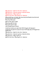 Bộ trắc nghiệm Nguyên lý kế toán | Trường Đại học Lao động - Xã hội