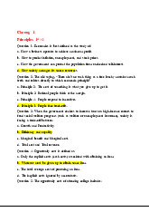 Bài tập Chương 1,2,3 | Microeconomics | Trường Đại học Quốc tế, Đại học Quốc gia Thành phố Hồ Chí Minh