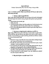 Quản Trị Lữ Hành Thi Cuối Kỳ Tóm Tắt và Câu Hỏi | Quản trị lữ hành | Đại học Tôn Đức Thắng