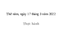 Giáo án điện tử Tiếng việt 1 bài 5 Chân trời sáng tạo : Ôn tập và kể chuyện