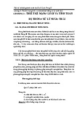 Thiết kế mạng lưới và tính toán hệ thống xử lý nước thải | Môn Đồ án cấp thoát nước - Đại học Xây Dựng Hà Nội