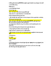 Trắc nghiệm có đáp án môn Hệ thống Thông tin trong Kế toán| Học viện Công Nghệ Bưu Chính Viễn Thông