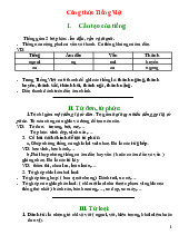 Công thức Tiếng Việt lớp 4