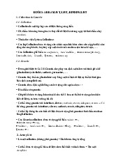 CTDL THB3 - Tài liệu về ArrayList, Collection và BindingList | Môn Kiến trúc | Đại học Quốc tế Hồng Bàng