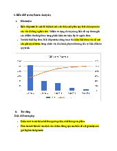 Bài Tập Phân Tích Biểu Đồ Pareto - Chất Lượng Quy Trình